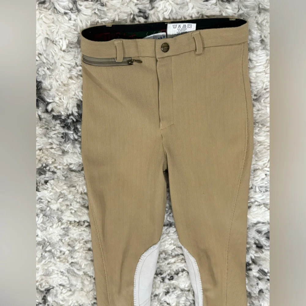 Tuff Rider Ribbed Equestrian Riding Pants Size 12? - Picture 4 of 10